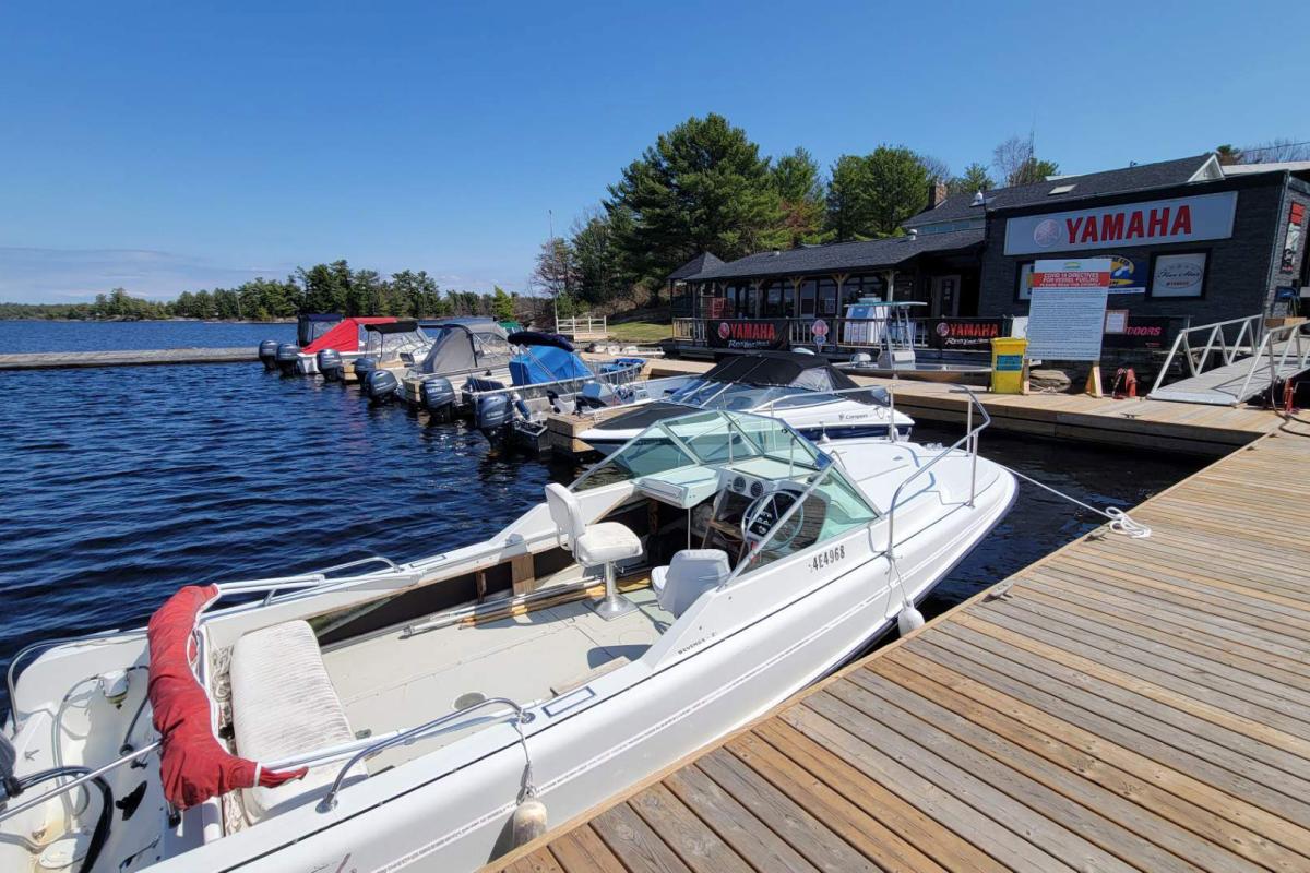 On the docks at Payne Marine