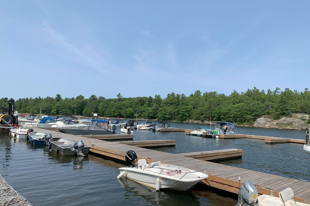 Dock View of Payne Marine